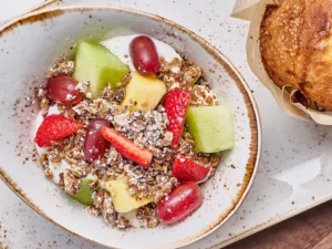 Sunrise granola bowl
