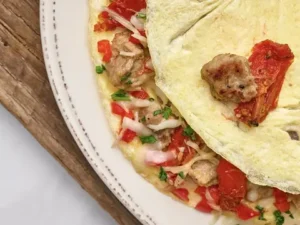 inspired italian omelet